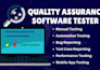 do qa manual testing for websites, apps, and software with bug reports